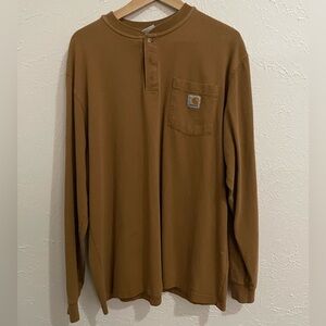 Men’s Carhartt Long sleeve Henley